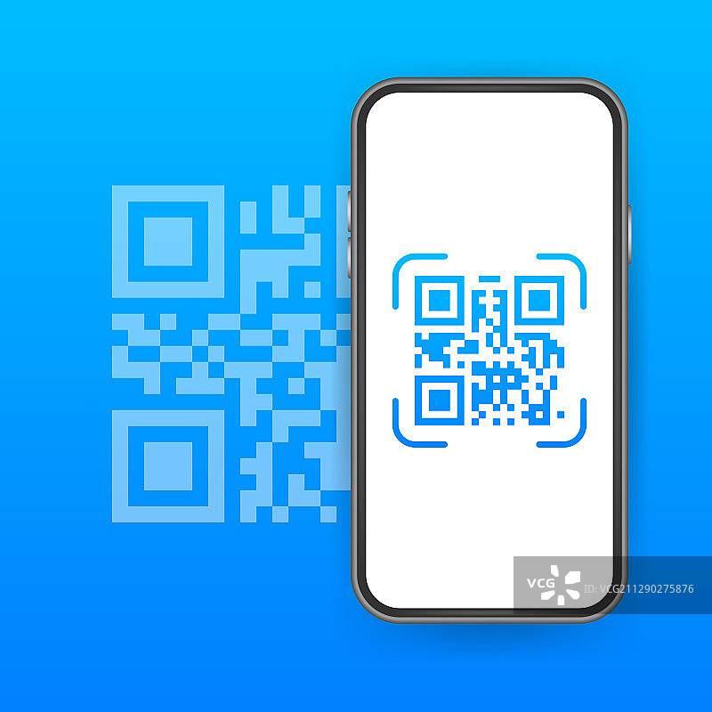 扫描二维码到手机电子数码设备图片素材