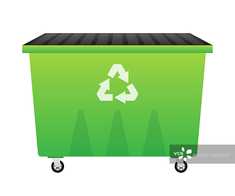可回收垃圾箱图片素材