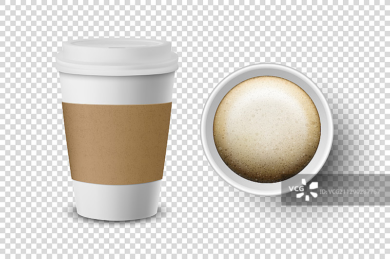 3D一次性展开纸杯图片素材