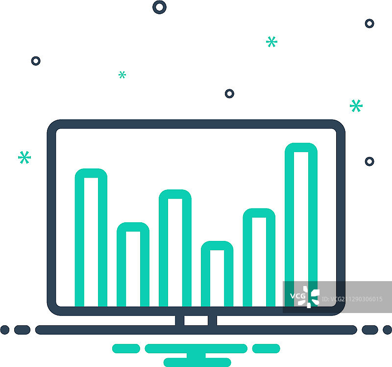 金融数据图片素材