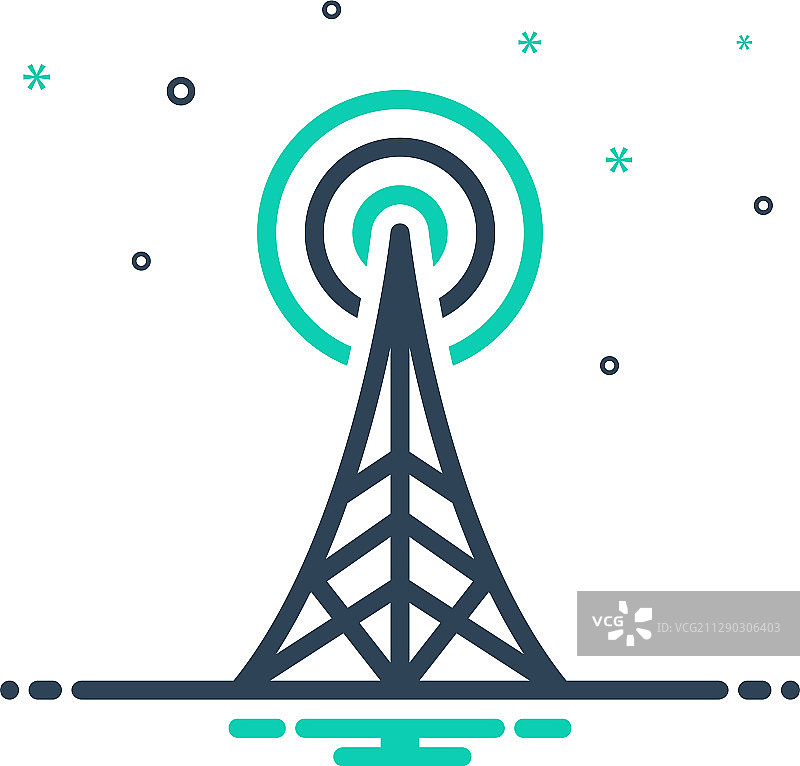 无线电塔图片素材