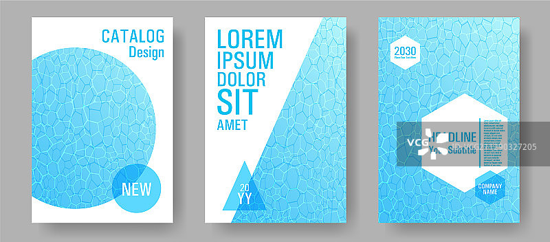 世界海洋日宣传册封面模板图片素材