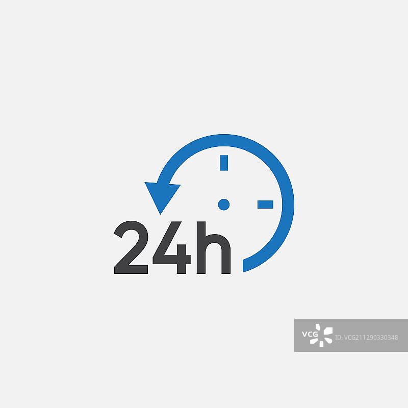 24小时图标设计图片素材