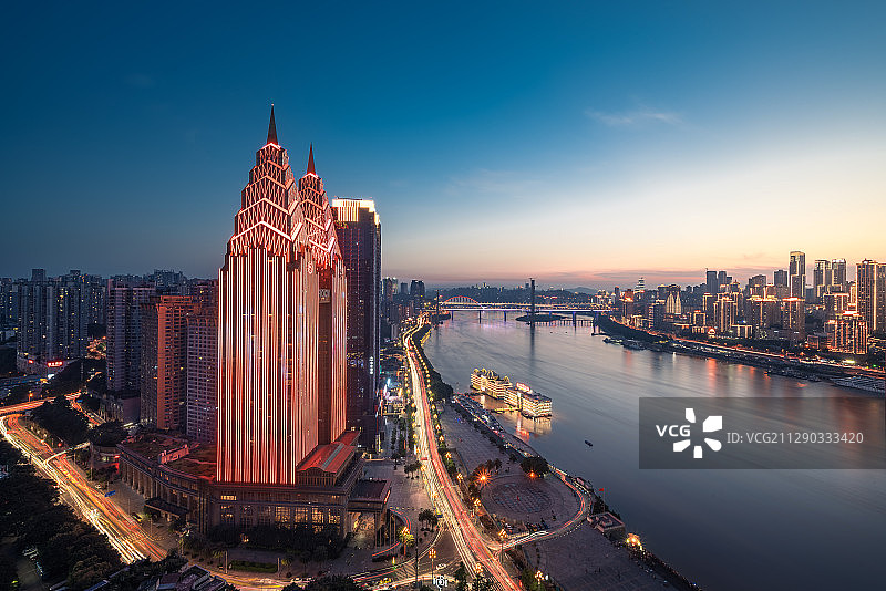 重庆南滨路风光图片素材