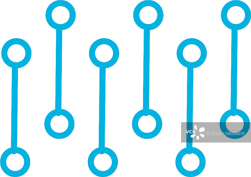 带点的线条风格图标图片素材