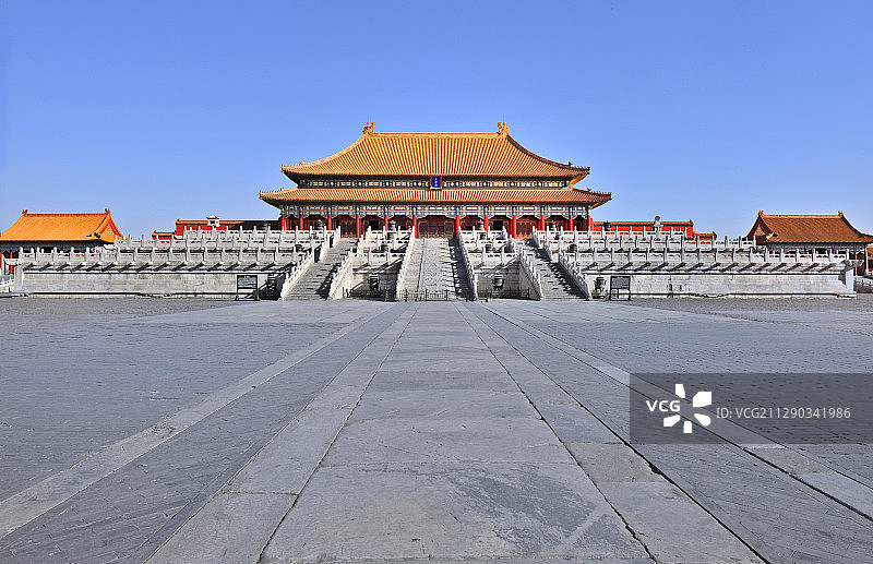 故宫里的太和殿图片素材