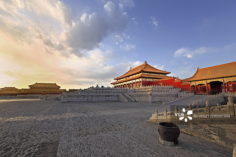 故宫里的太和殿图片素材