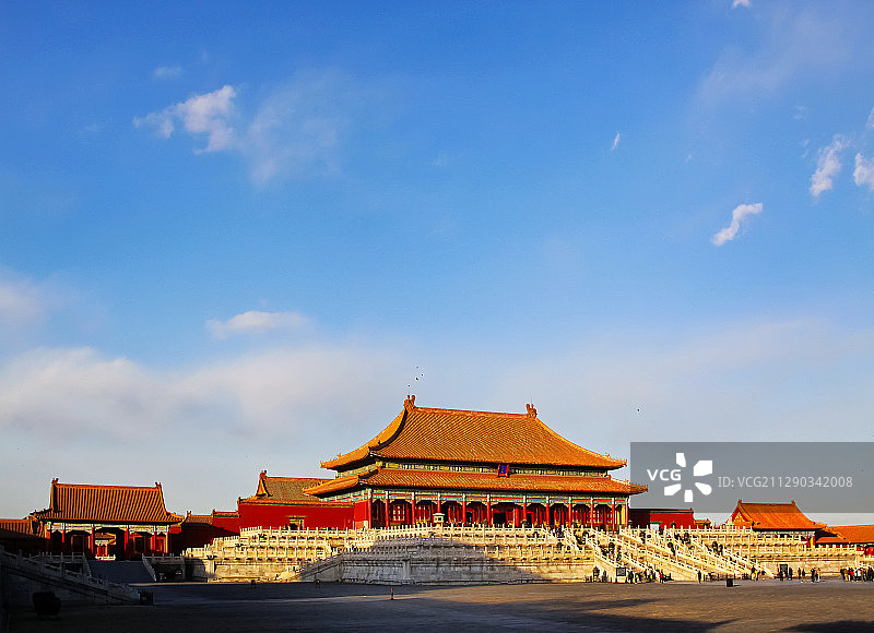 故宫里的太和殿图片素材