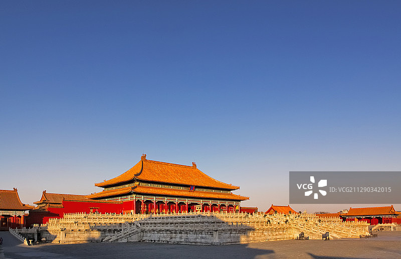 故宫里的太和殿图片素材