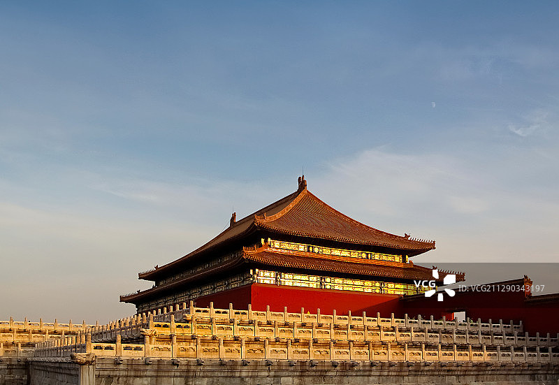 故宫里的太和殿图片素材