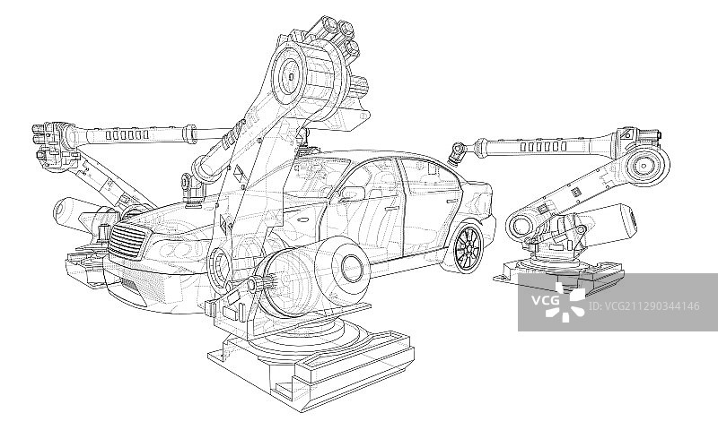 组装汽车图片素材