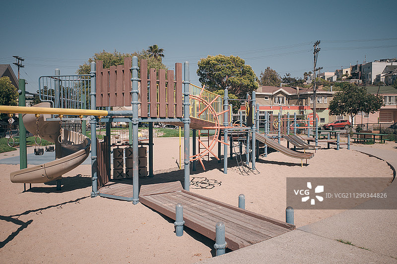 公园，夏天，儿童，游乐园图片素材