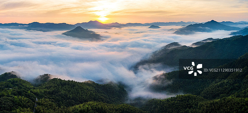 壮美大别山图片素材