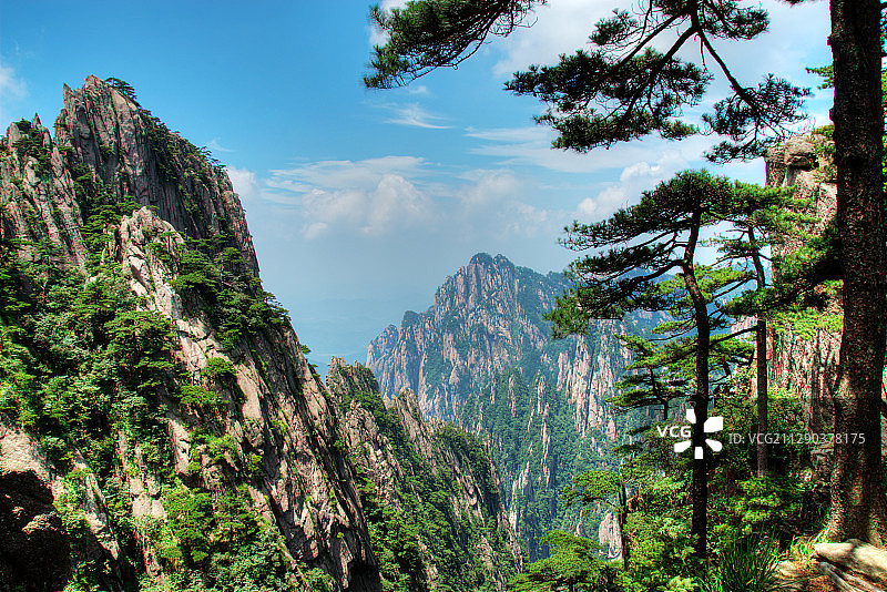 中国安徽黄山图片素材