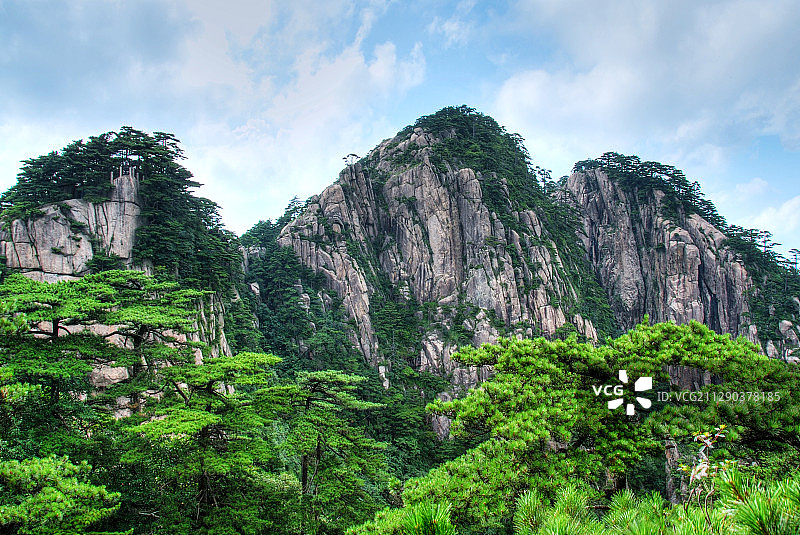 中国安徽黄山图片素材