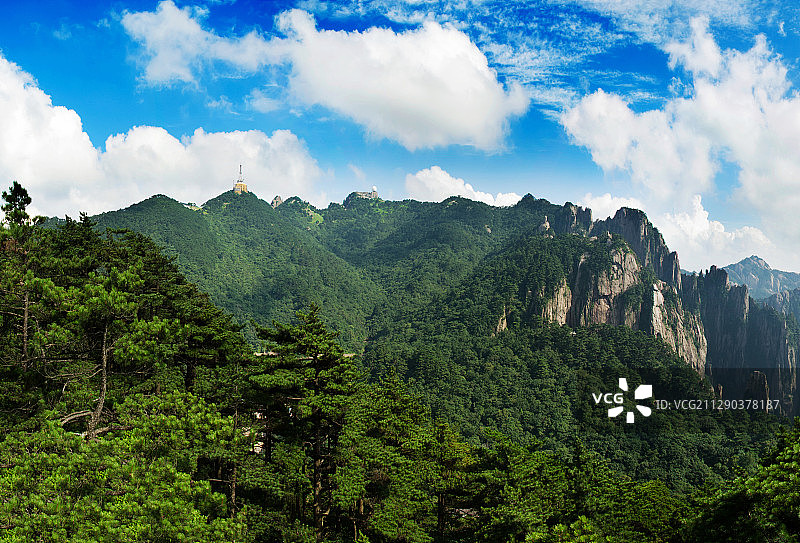 中国安徽黄山图片素材