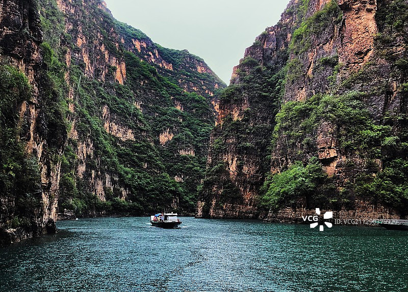 龙庆峡 后河 北京图片素材