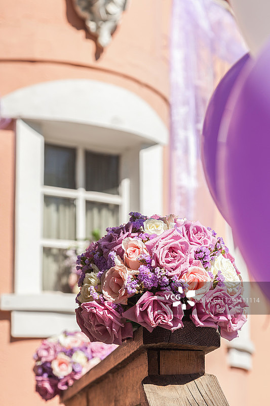 婚礼现场布置图片素材