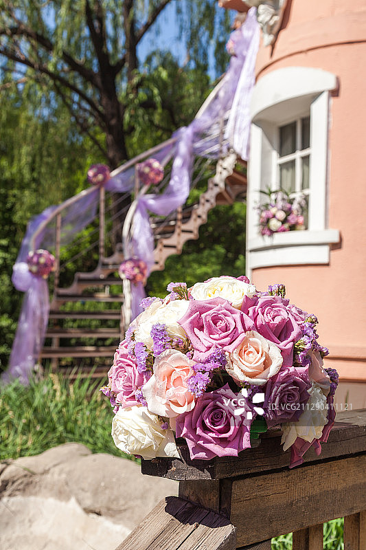 婚礼现场布置图片素材