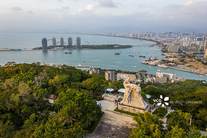 海南三亚鹿回头景区图片素材