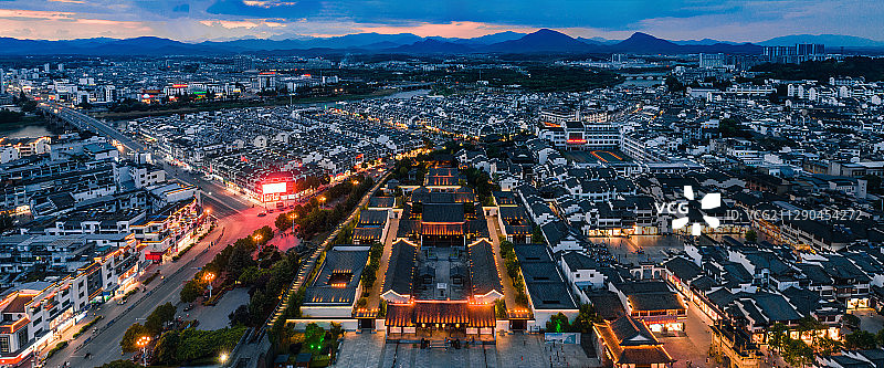 黄山徽州古城图片素材