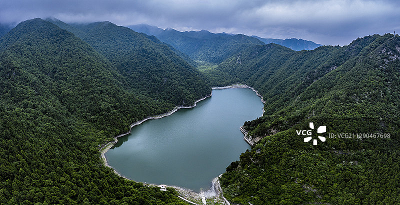 青海省海东市循化孟达天池图片素材