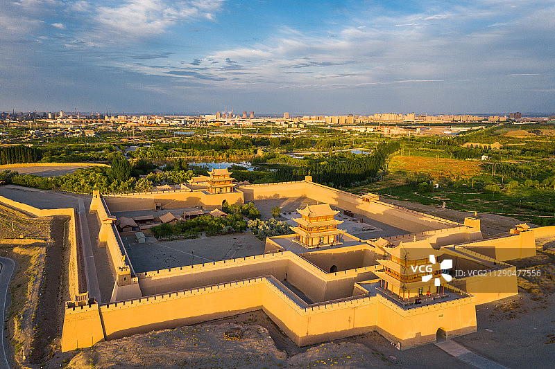 甘肃嘉峪关长城风光-13图片素材