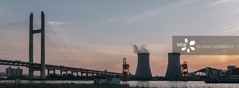 闵行电厂图片素材