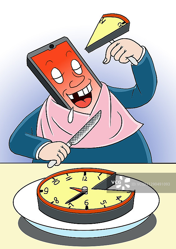 插画：饕餮图片素材