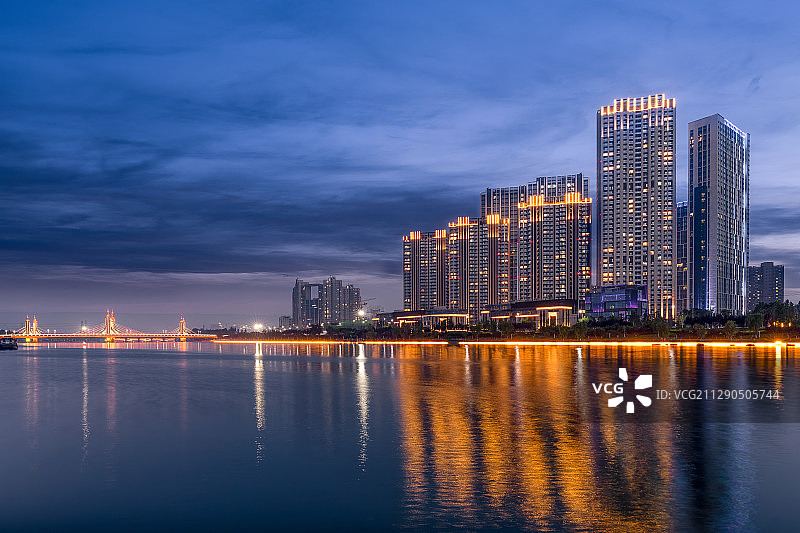 通州区大运河畔图片素材