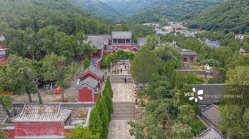泰安泰山红门天街图片素材