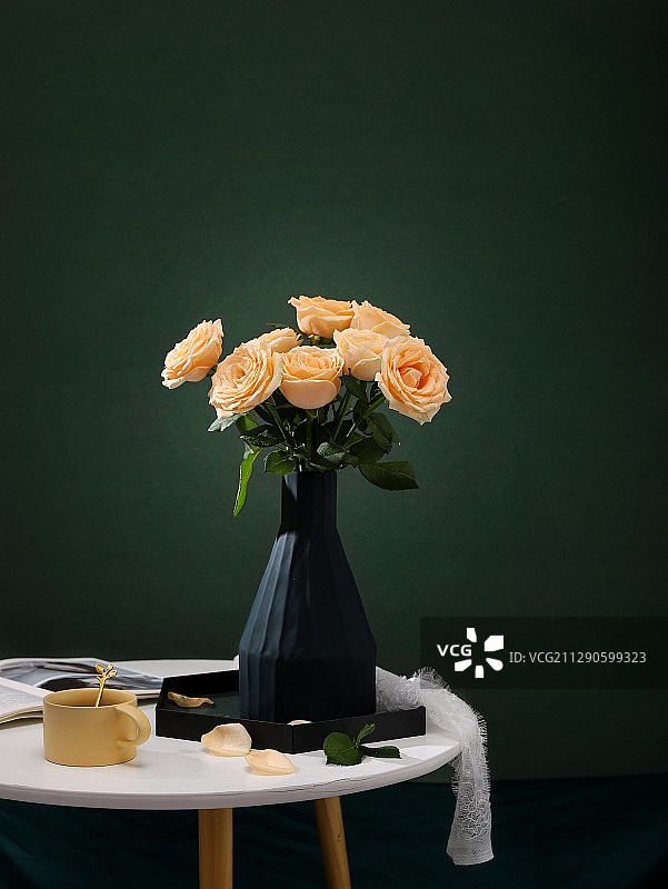 香槟玫瑰～图片素材