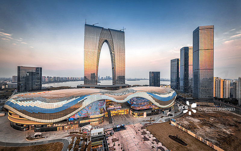 东方之门苏州中心图片素材