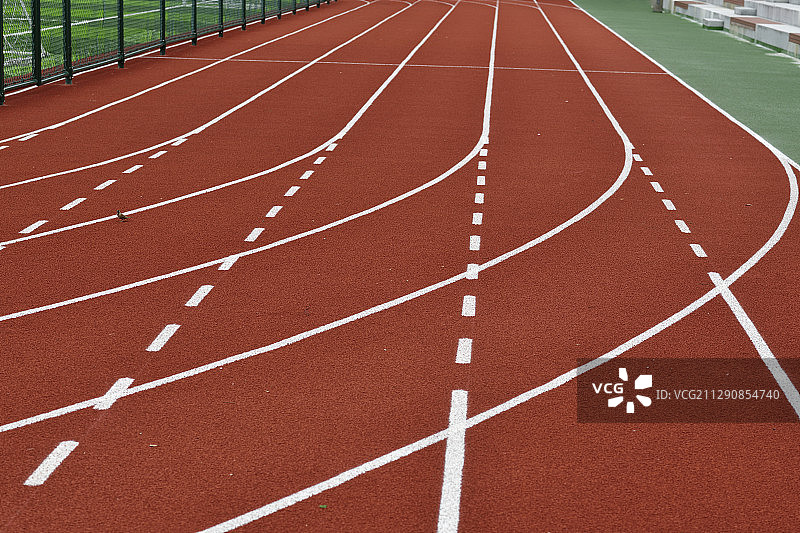 塑胶弯道图片素材