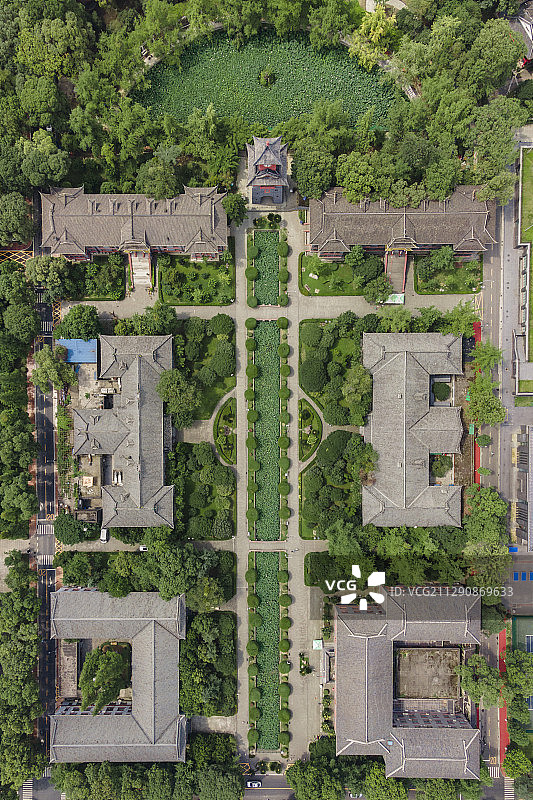 四川大学华西校区图片素材