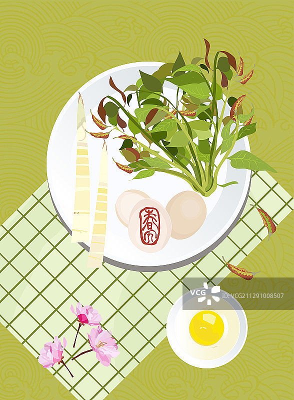 二十四节气之春分图片素材