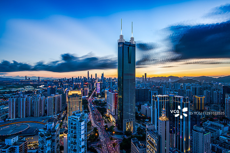 罗湖之光地王大厦图片素材