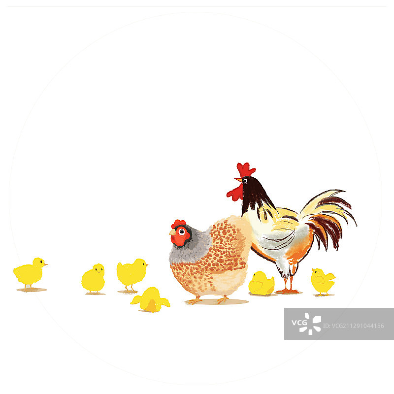 乡下人家图片素材