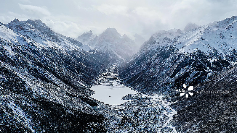 藏地·甘孜雀儿山图片素材