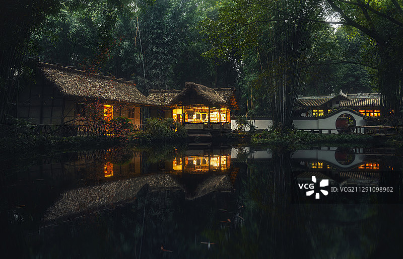 杜甫草堂图片素材