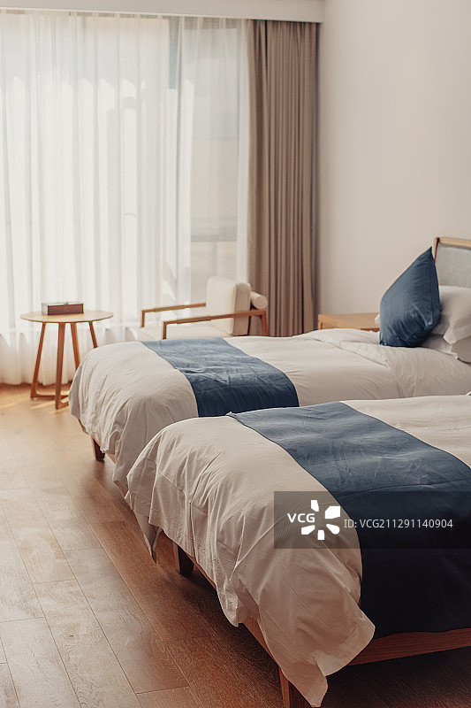 床，酒店，民宿，旅店，休息，房间，窗帘图片素材