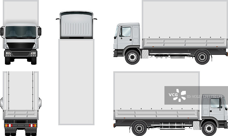 卡车模板图片素材