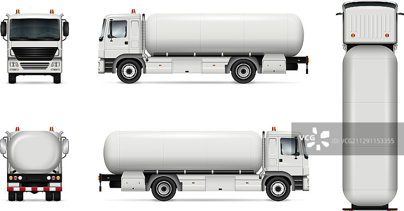 油罐车模型图片素材