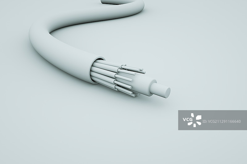 电缆线，三维图形图片素材