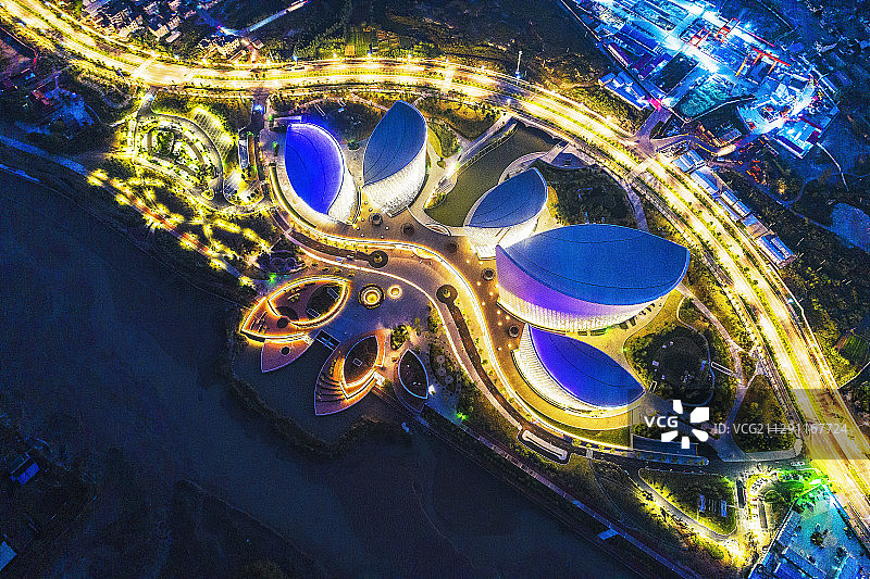 江边茉莉花开--福州文化活动中心,图片素材