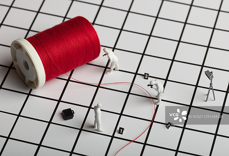 刑侦红色线索现场勘查线卷法医学图片素材