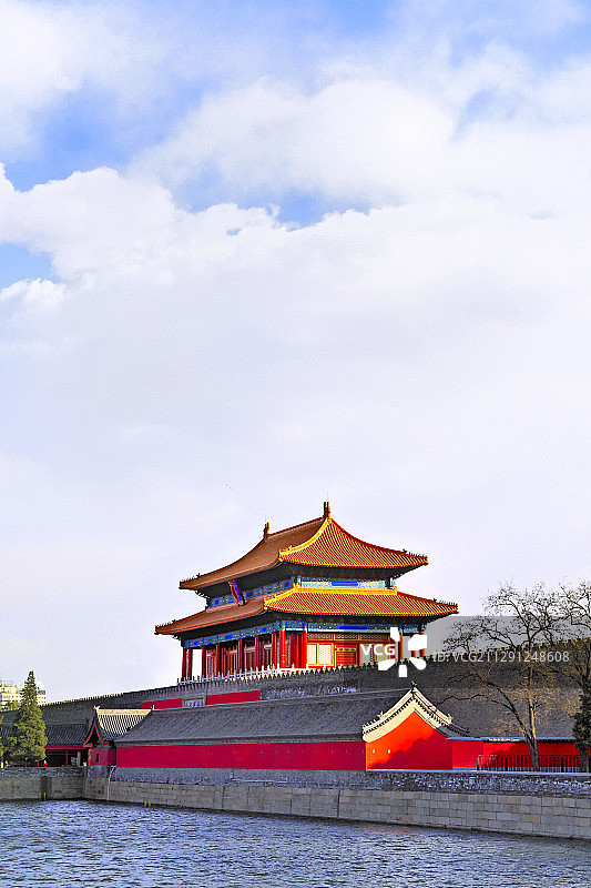 故宫里的神武门图片素材