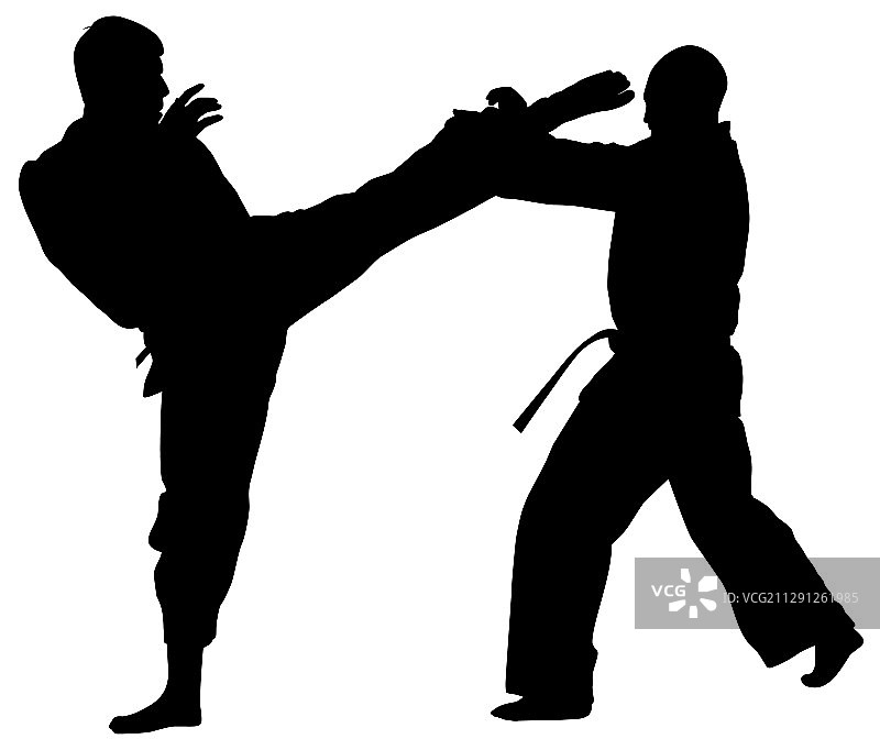 空手道运动员图片素材