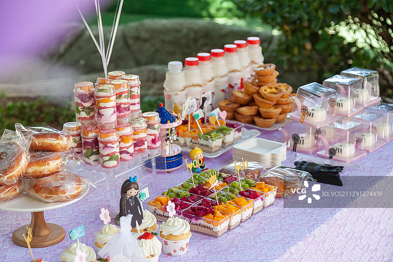 甜品台图片素材