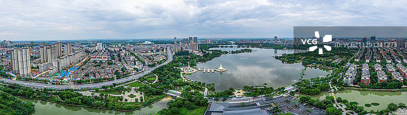 芜湖湾沚区东湖公园图片素材